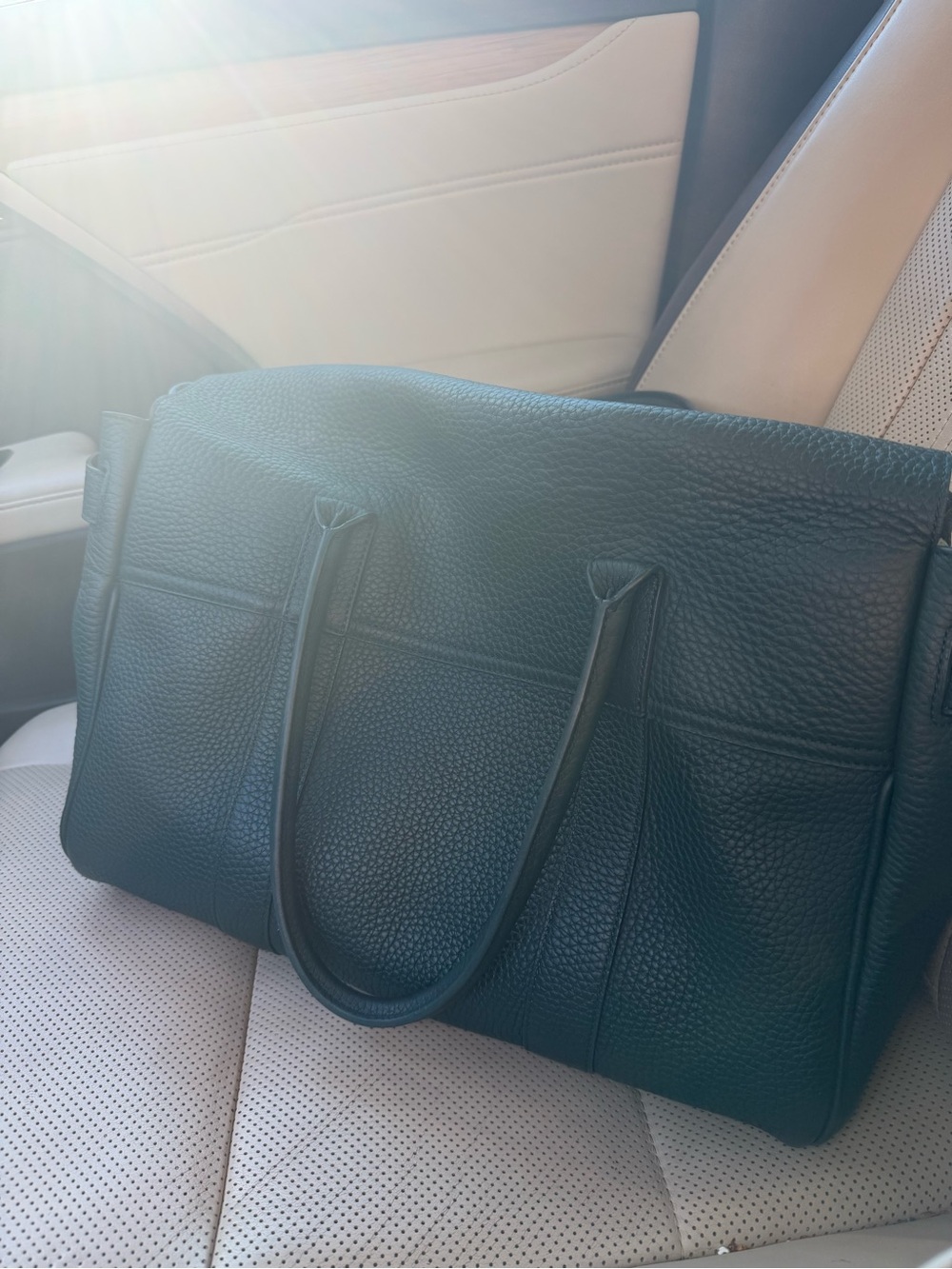Mulberry Bayswalter Green Heavy Grain - Picture 2 of 14